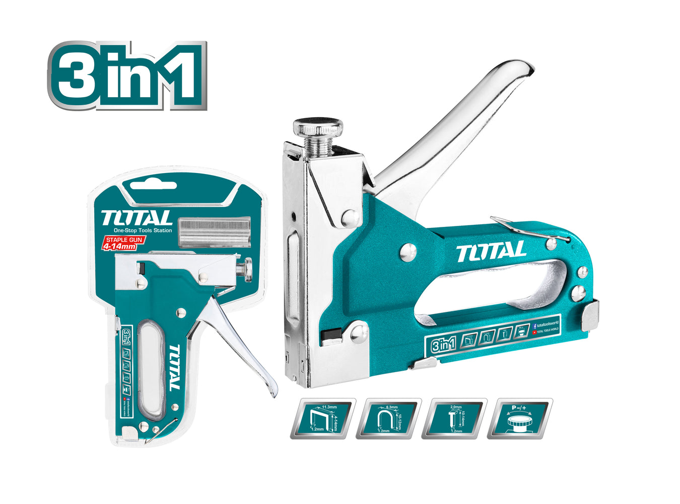 مكبس تنجيد + مسمار من Total Bashiti Hardware