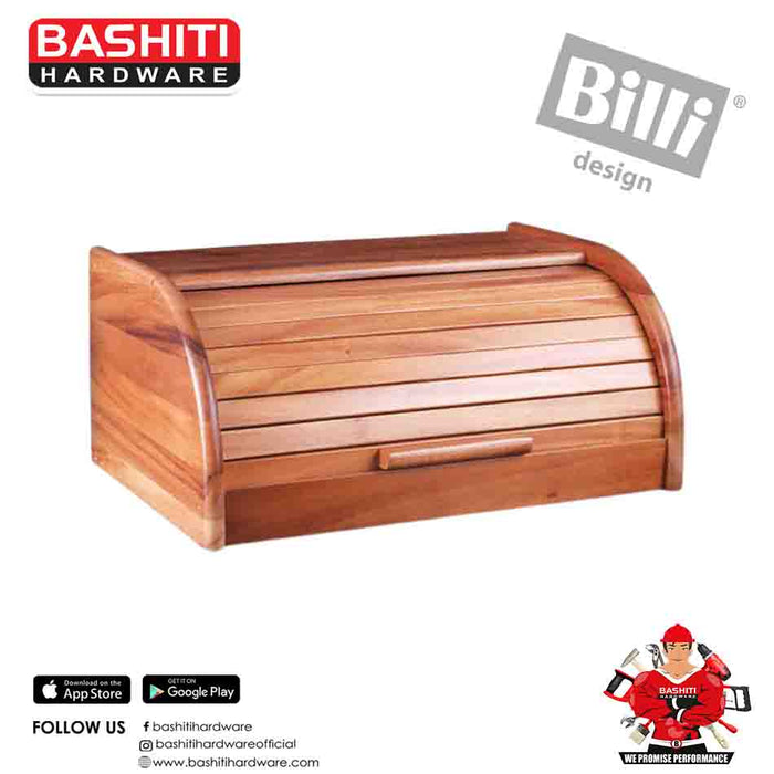 Billi Wooden Bread Box Bashiti Hardware