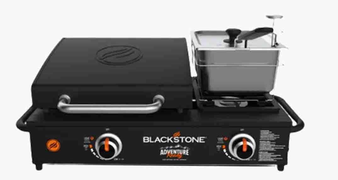 شواية مع مقلاة جانبية Blackstone Adventure 17" Bashiti Hardware