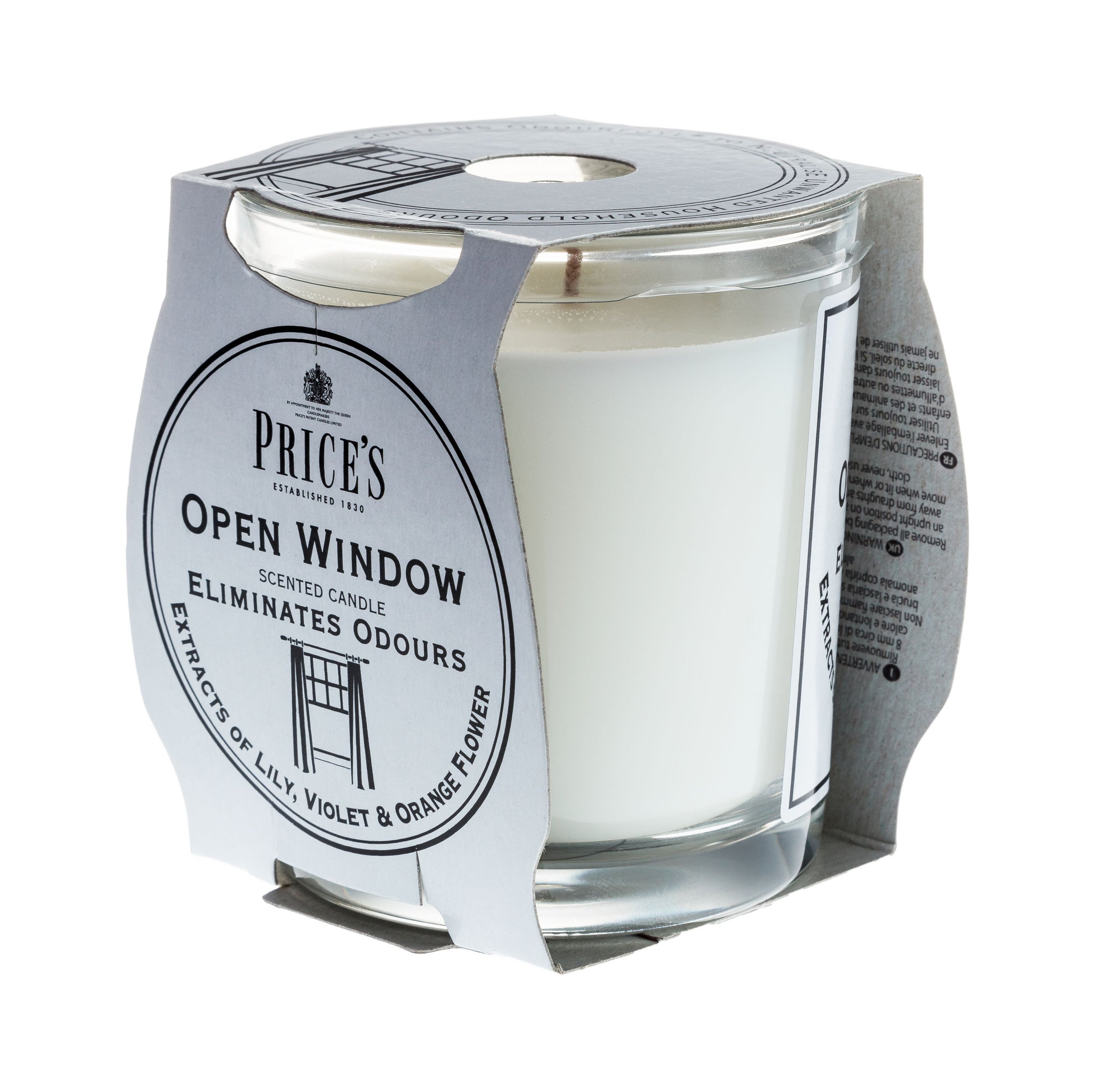 Price's Fresh Breeze Scented Candle with Cup