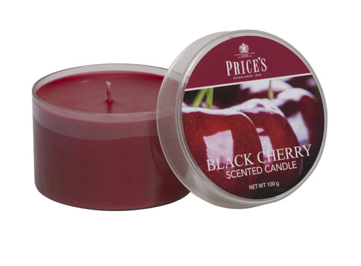 Price's brand Candle Tin - Black Cherry