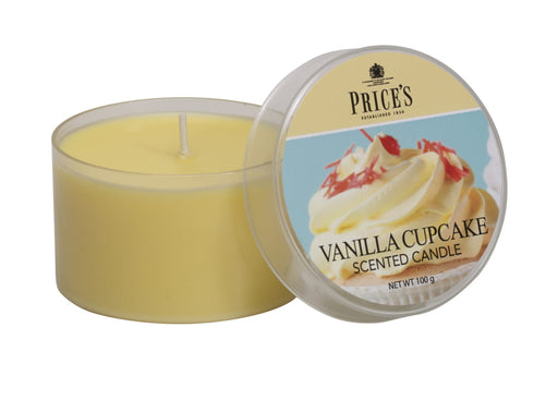 Price's brand Candle Tin - Vanilla Cupcake