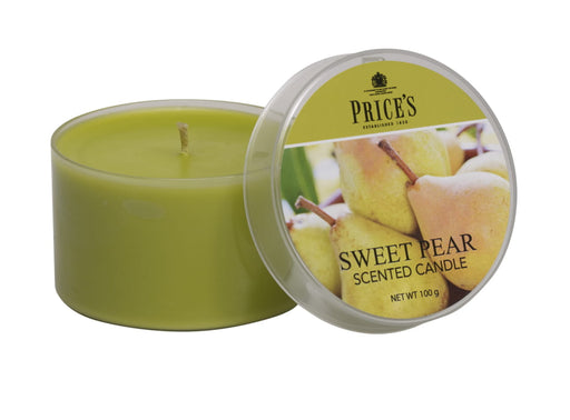 Price's brand Candle Tin - Iced Pear