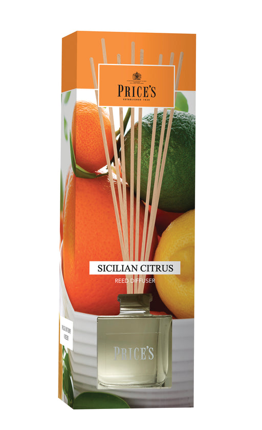 Price's brand home Diffuser - Sicilian Citrus