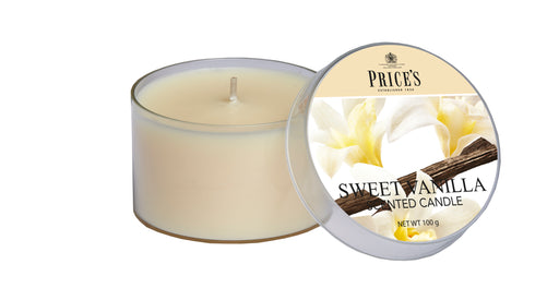 Price's brand Candle Tin - Sweet Vanilla