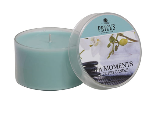 Price's brand Candle Tin - Spa Moments