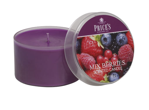 Price's brand Candle Tin - Mixed Berries