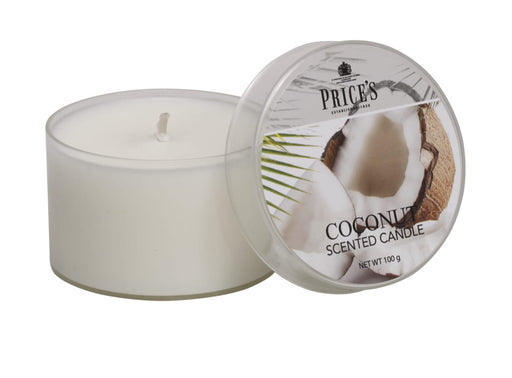 Price's brand Candle Tin - Coconut