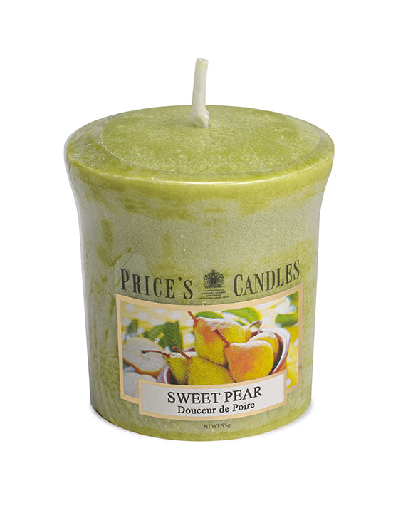 Price's Scented Candle - Sweet Pear