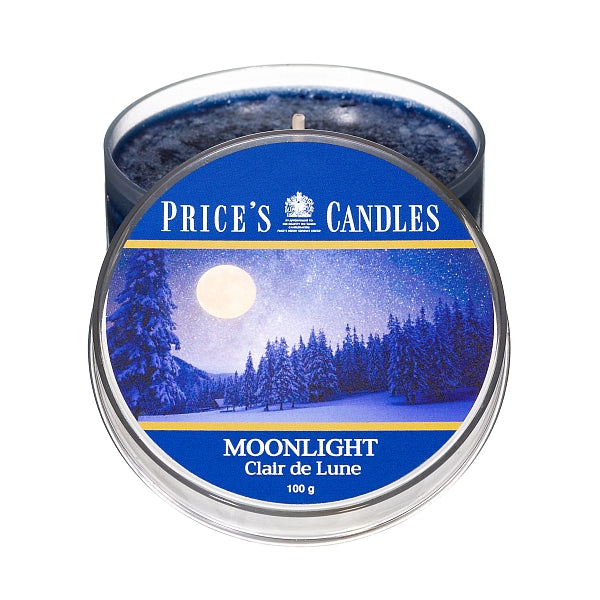شمعة معطرة بعلبة Moonlight من Price's