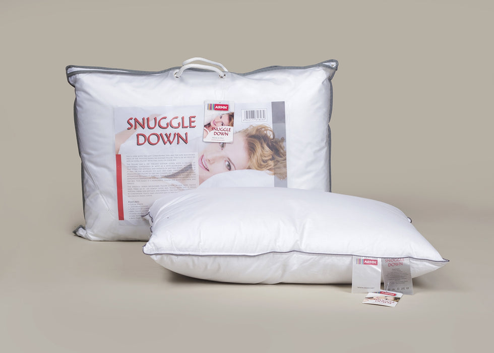 ARMN Medium Density Pillow with Snuggle Down Design