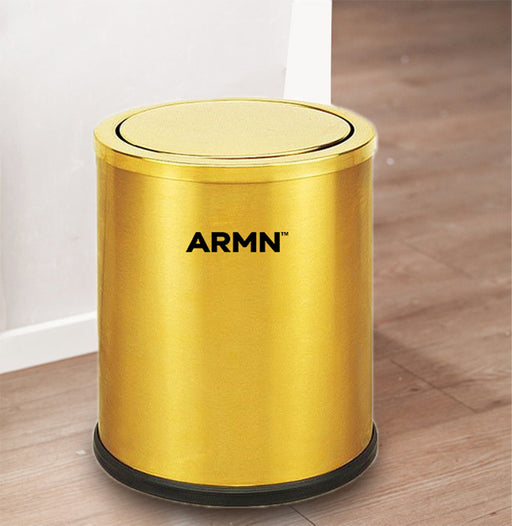 ARMN brand Tramontina 5L Waste Bin - Gold