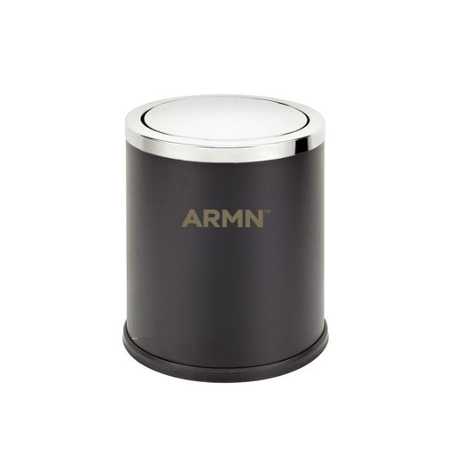 ARMN brand Tramontina 12.6L Swing Top Waste Bin - Black