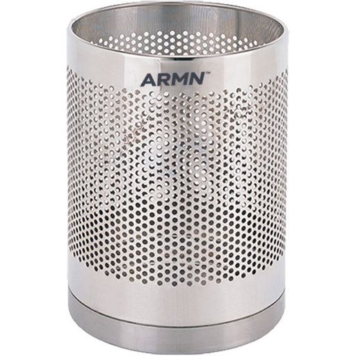 ARMN brand Tramontina 10L Mesh Waste Bin - Silver