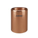 ARMN brand Tramontina 9.4L Cylindrical Waste Bin - Rose Gold