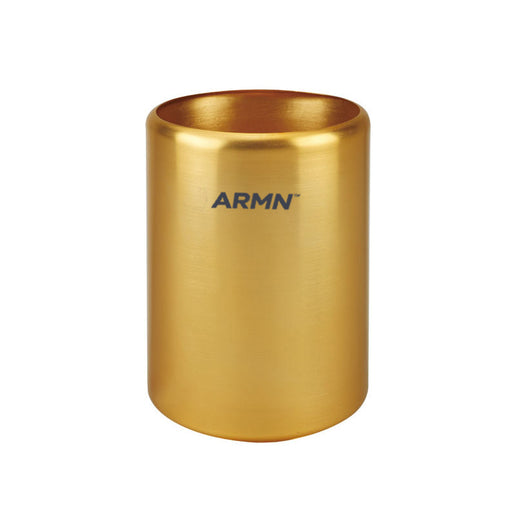 ARMN brand Tramontina 9.4L Cylindrical Waste Bin - Gold