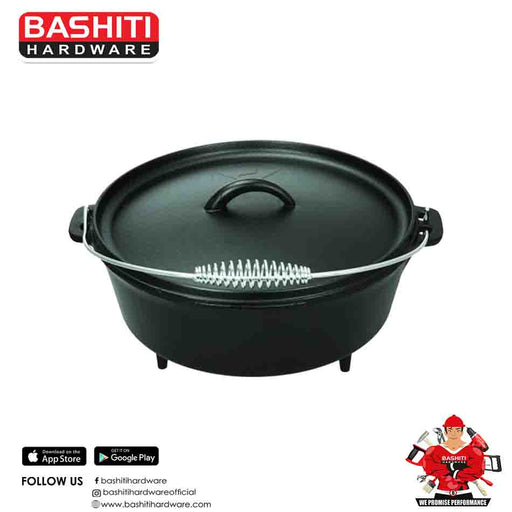 Ozark Trail 5 Quart Cast Iron Pot with Handle Bashiti Hardware