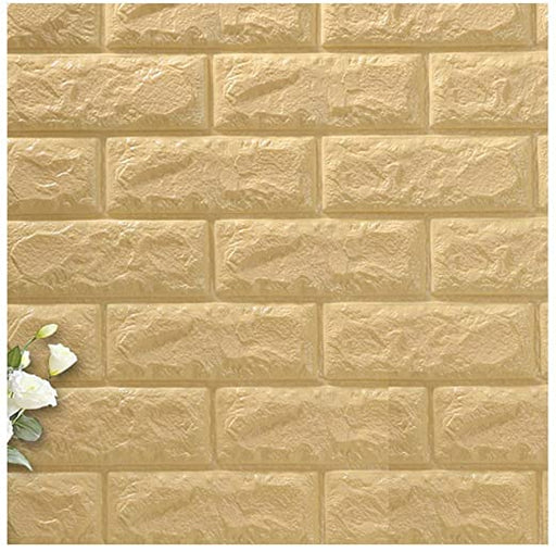 Wallpaper foam - White, Beige and Light gray - size 70cm*77cm Bashiti Hardware