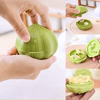 Ibili brand Garlic Chopper - Green