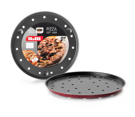 Ibili brand 32cm Pizza Tray - Red