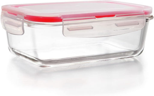 Ibili brand Lunch-Away Set of 3 Food Containers - Red