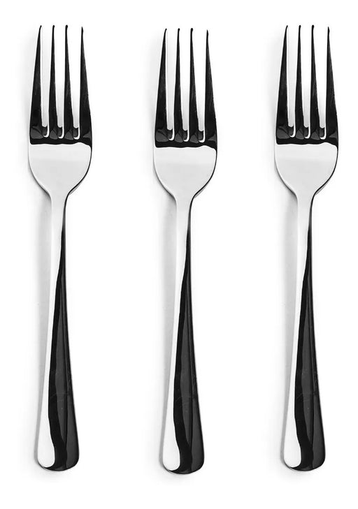 Ibili brand Set of 3 Dinner Forks - 19.7 cm