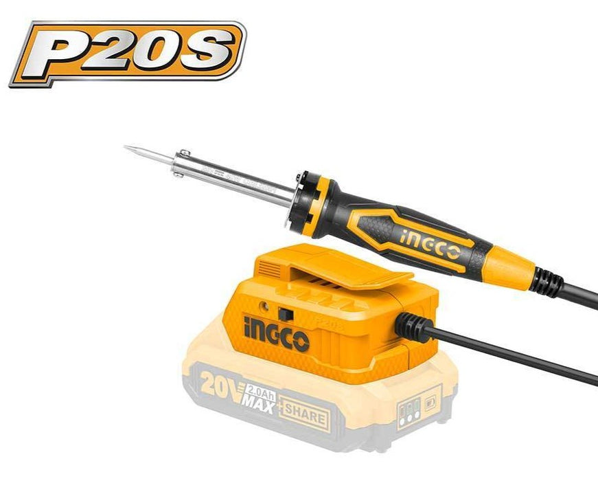 INGCO 20V Rechargeable Soldering Iron without Battery and Charger ...