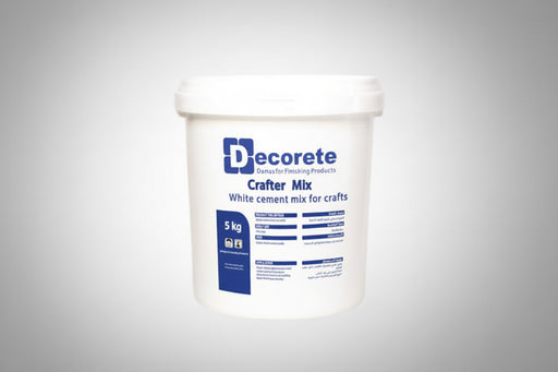 خلطة اسمنتية للحرف اليدوية - اسمنت ابيض Decorate