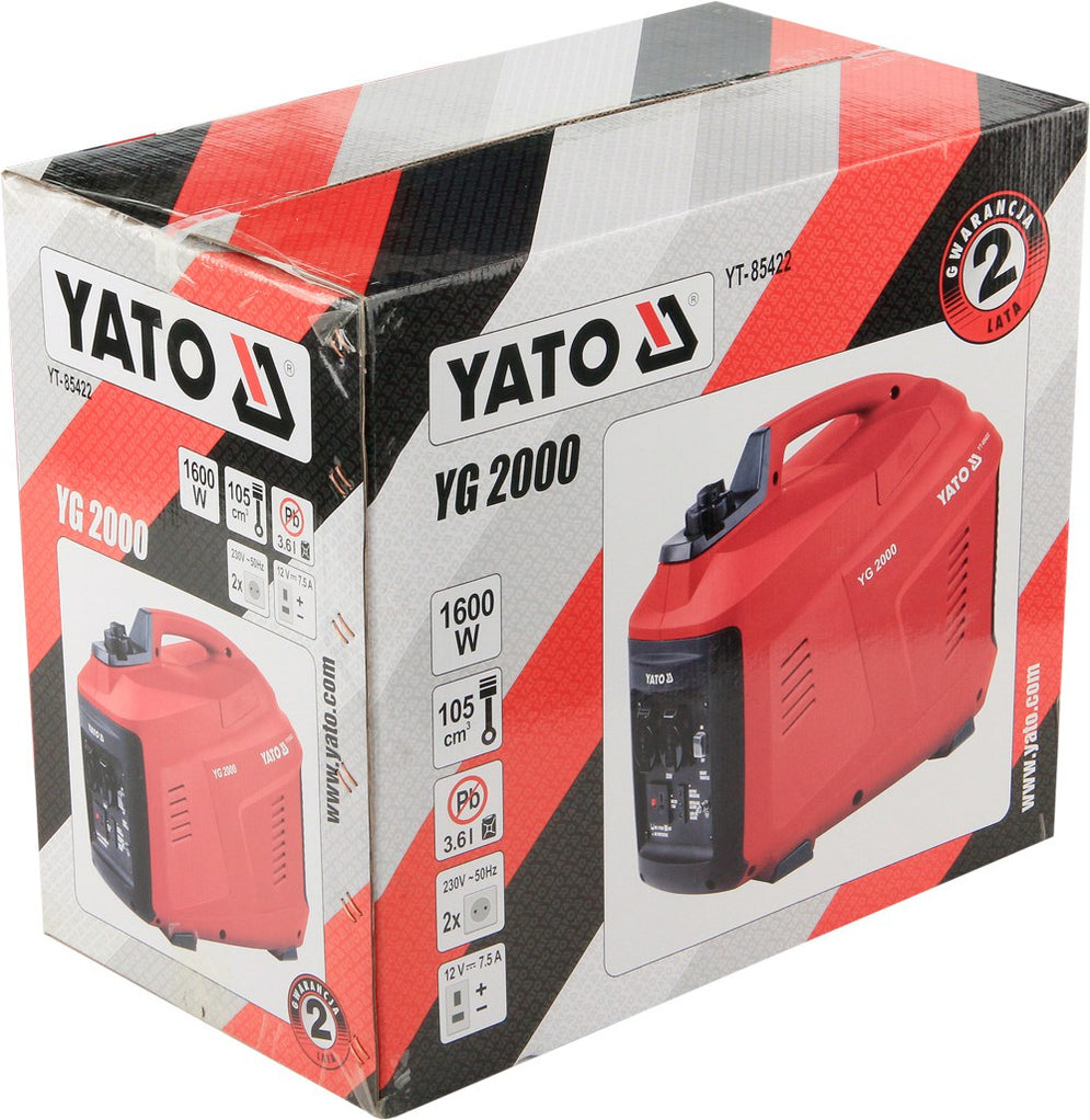 Yato Silent Inverter Generator 1600 Watt — جعفر شوب