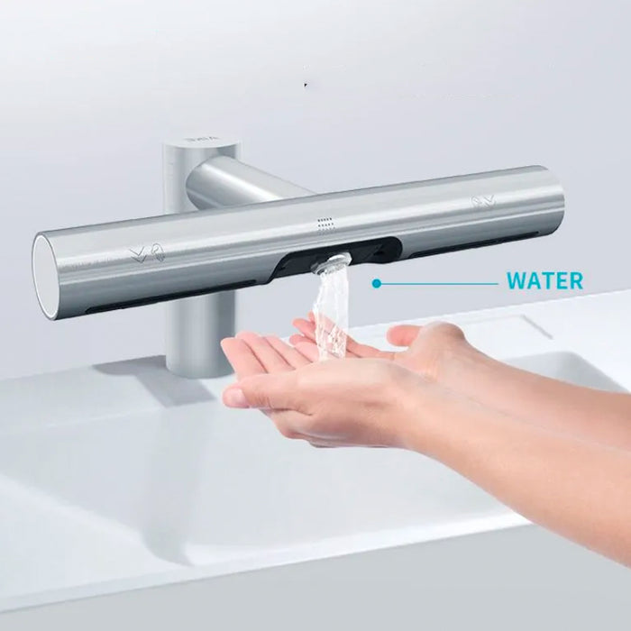 Bathroom Hand Dryer 2 in 1 Design Automatic Hand Washing and Drying Machine Tap Bashiti Hardware
