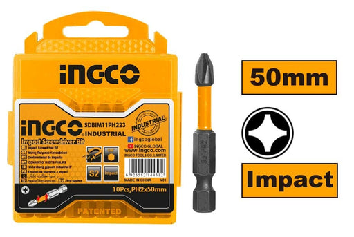 طقم راسيات مفك مصلب امباكت 5 سم / PH2 - انكو bashiti central