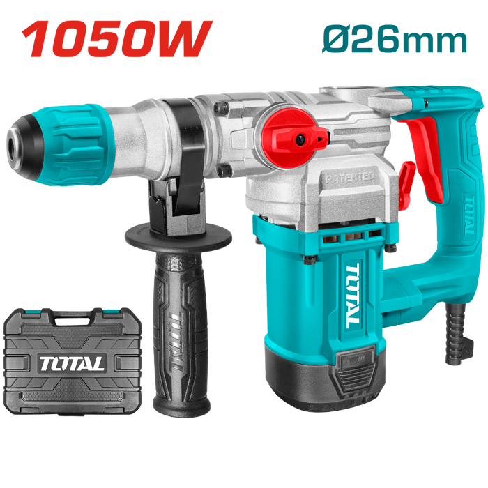Total rotary hammer 1050 watts 26 mm from Total 