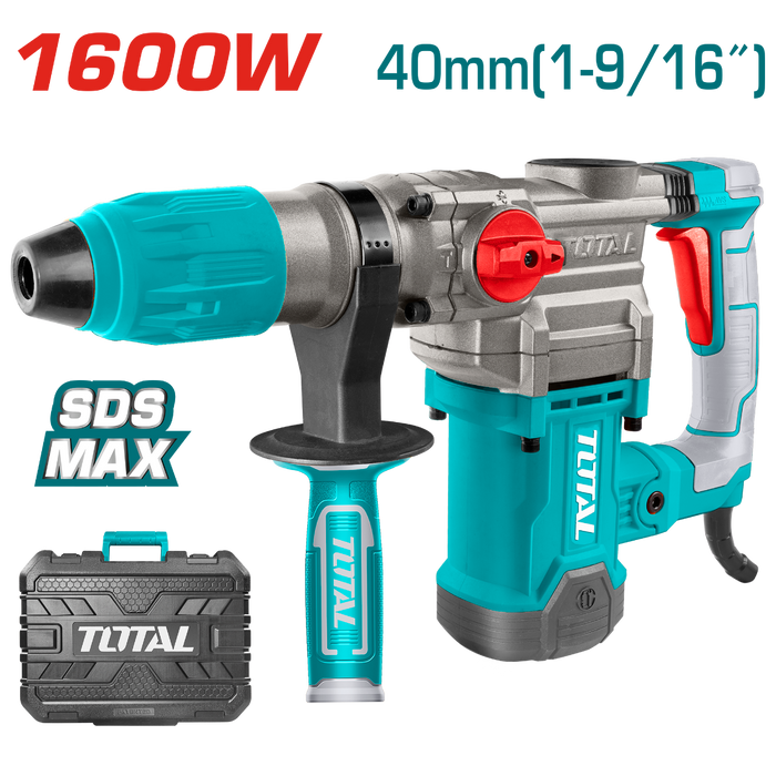 Rotary hammer and crusher 1600 watts - 40 mm - SDS max from Total