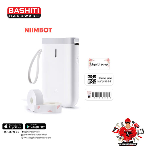 NIIMBOT D11 Label Printer Bashiti Hardware