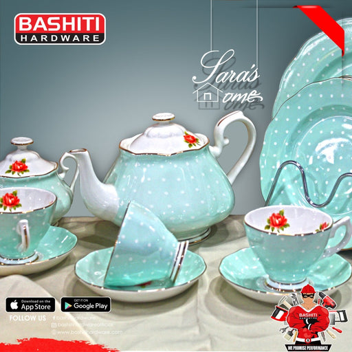 Tea Set & Cake Set 24 PC Bashiti Hardware